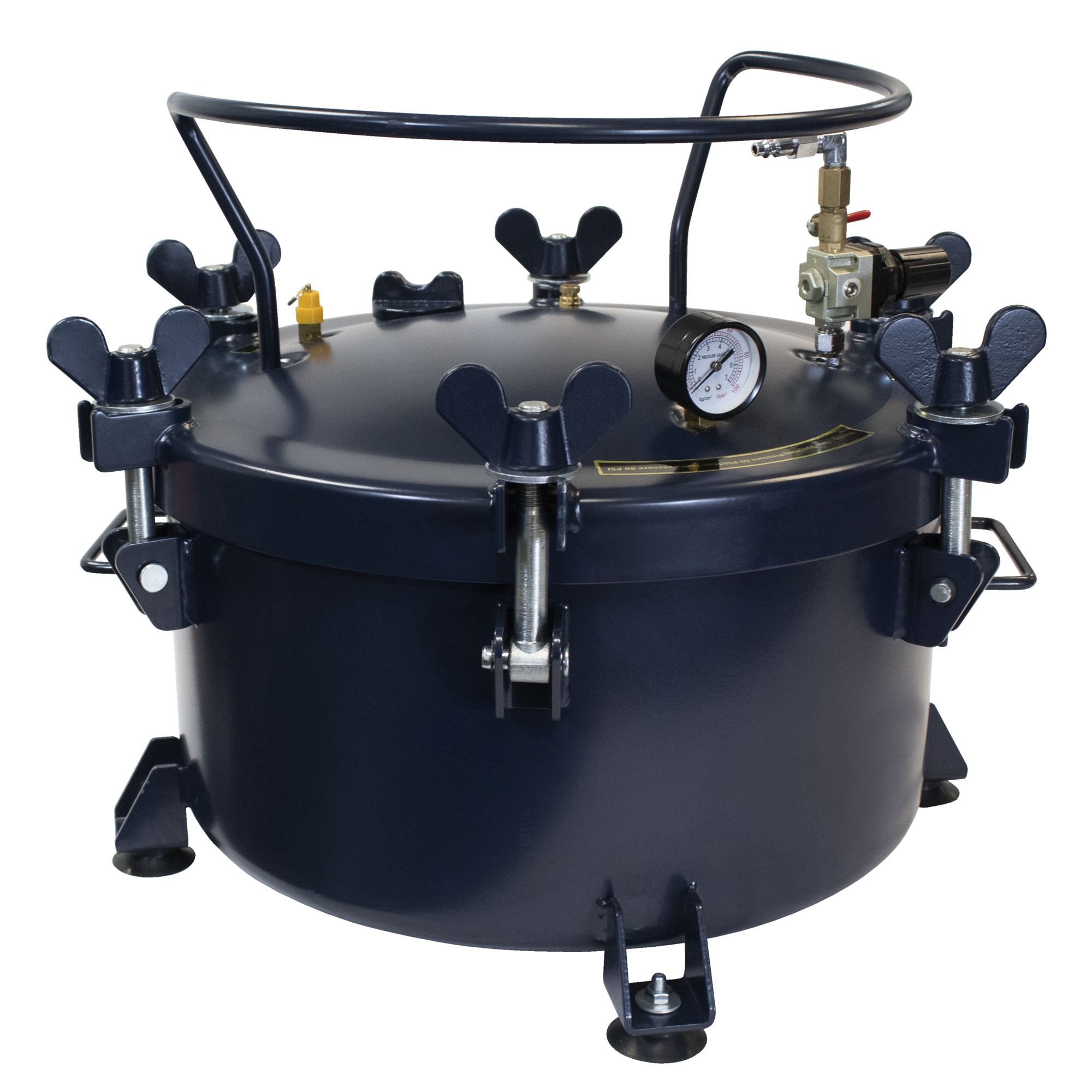 California Air Tools, 10 Gal Pressure Pot, Capacity 10 Gal, Max. PSI 80 Model# 1810C